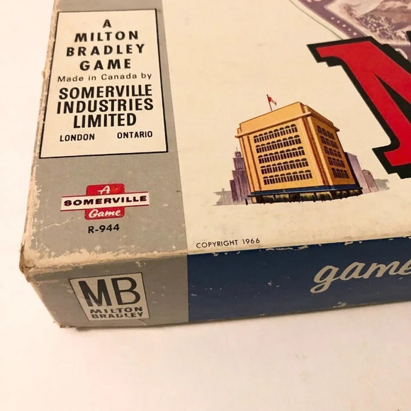 Vintage 1966 Easy Money Board Game Milton Bradley Somerville Missing 1 House - Picture 2 of 16